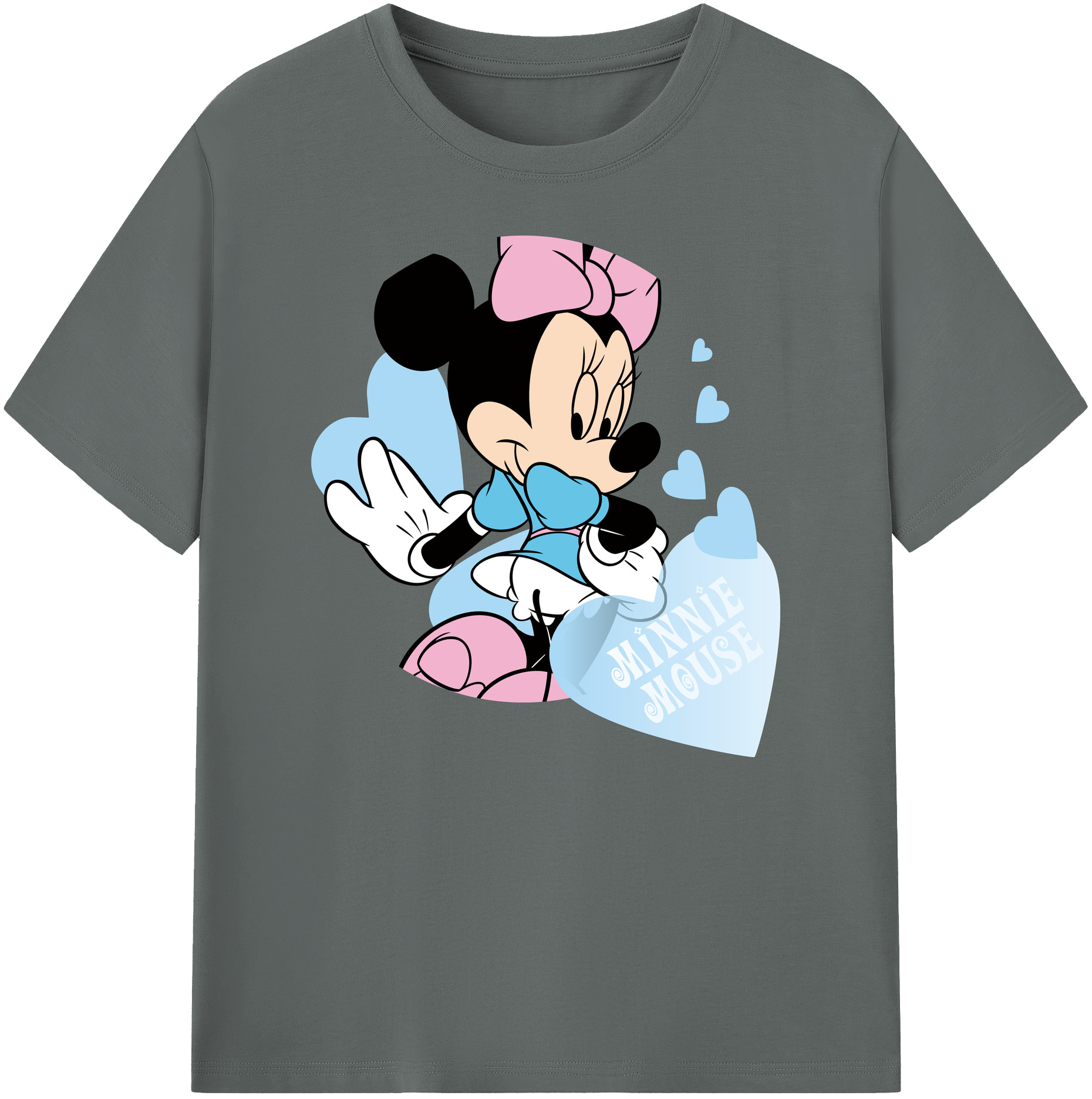 ミッキーマウス Mickey Mouse 綿100％ メンズ半袖Tシャツ｜肌触りやわらか＆通気性
